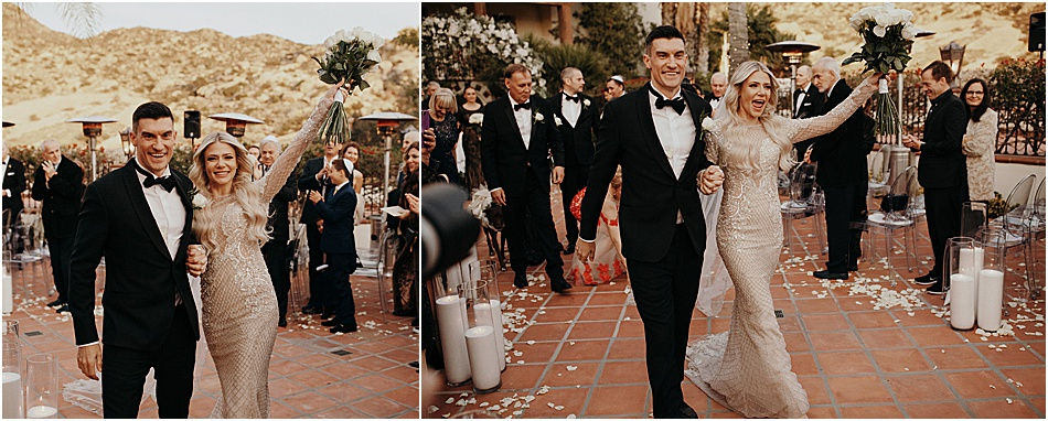 Grand Exit Wedding Ceremony