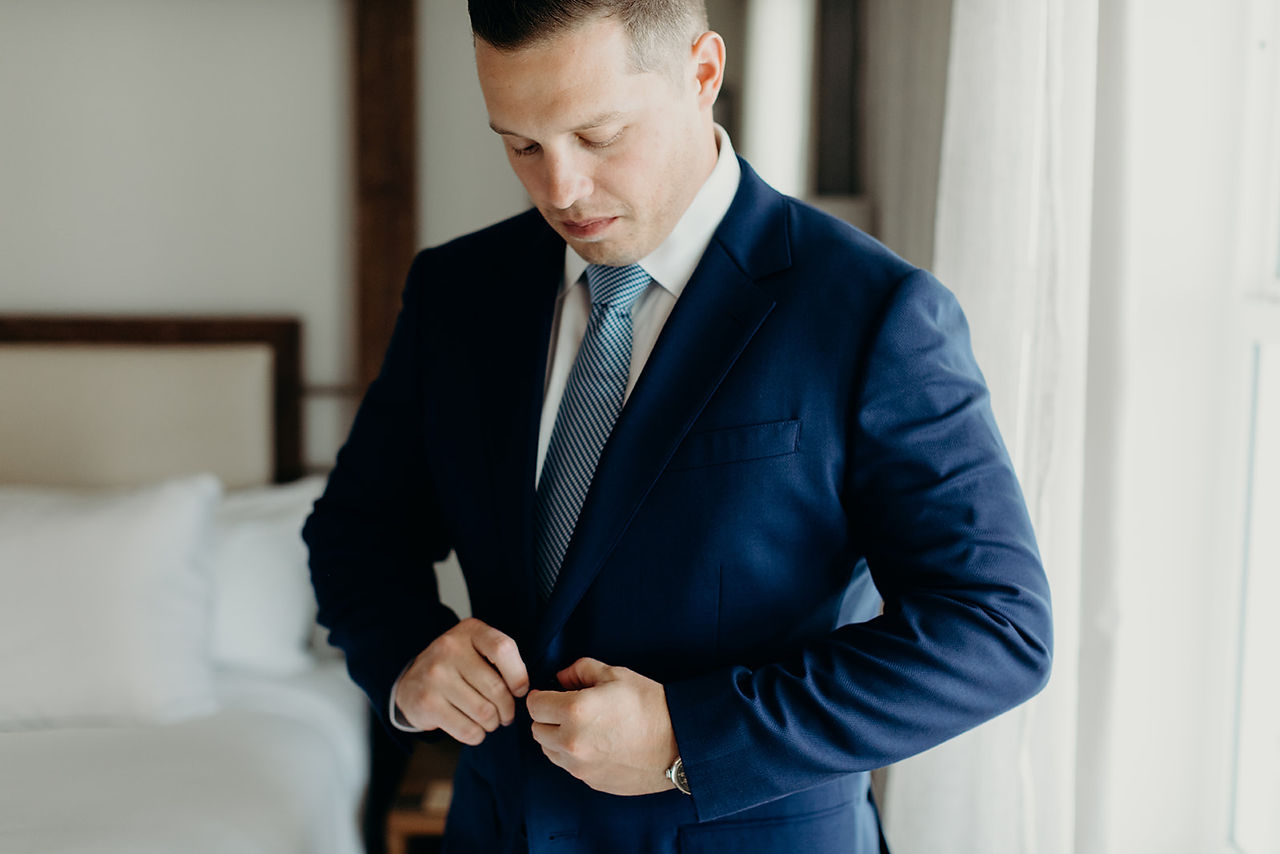 Navy Suit
