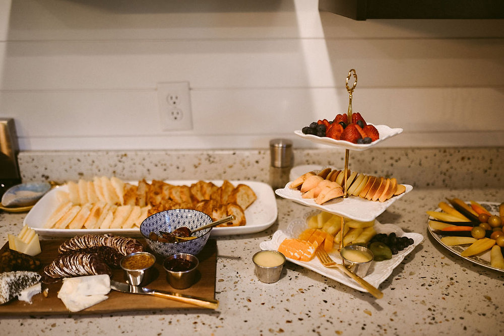 Wedding Day Snacks Stave Off the Beast of Hanger