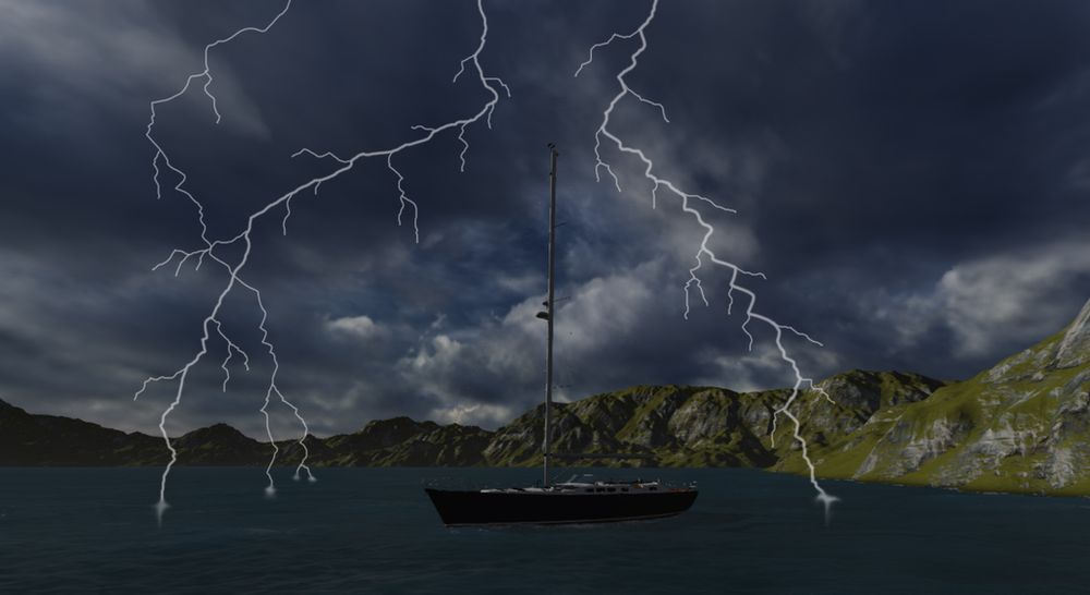 Marine Lightning Protection Boats, Sailboats and Yachts