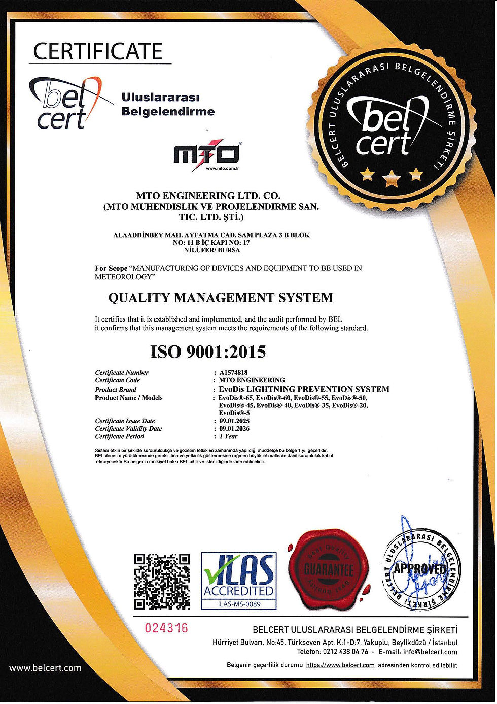 ISO 9001:2015