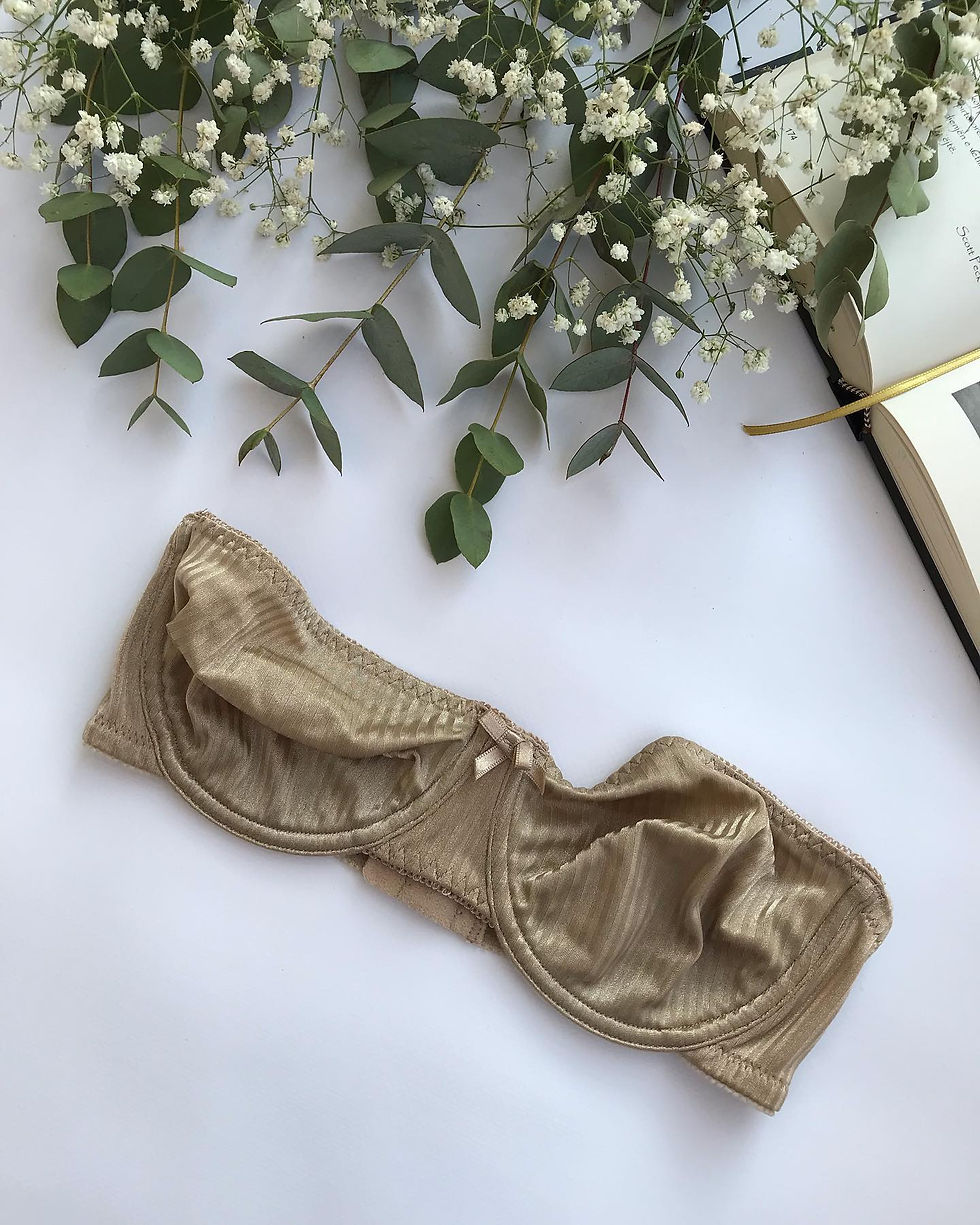 Thumbnail: Nylon Nude Bra