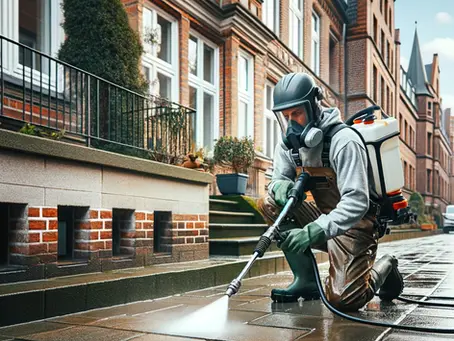 Hochdruckreinigung von Terrassen in Hamburg: Sauberkeit und Pflege für Ihr Zuhause