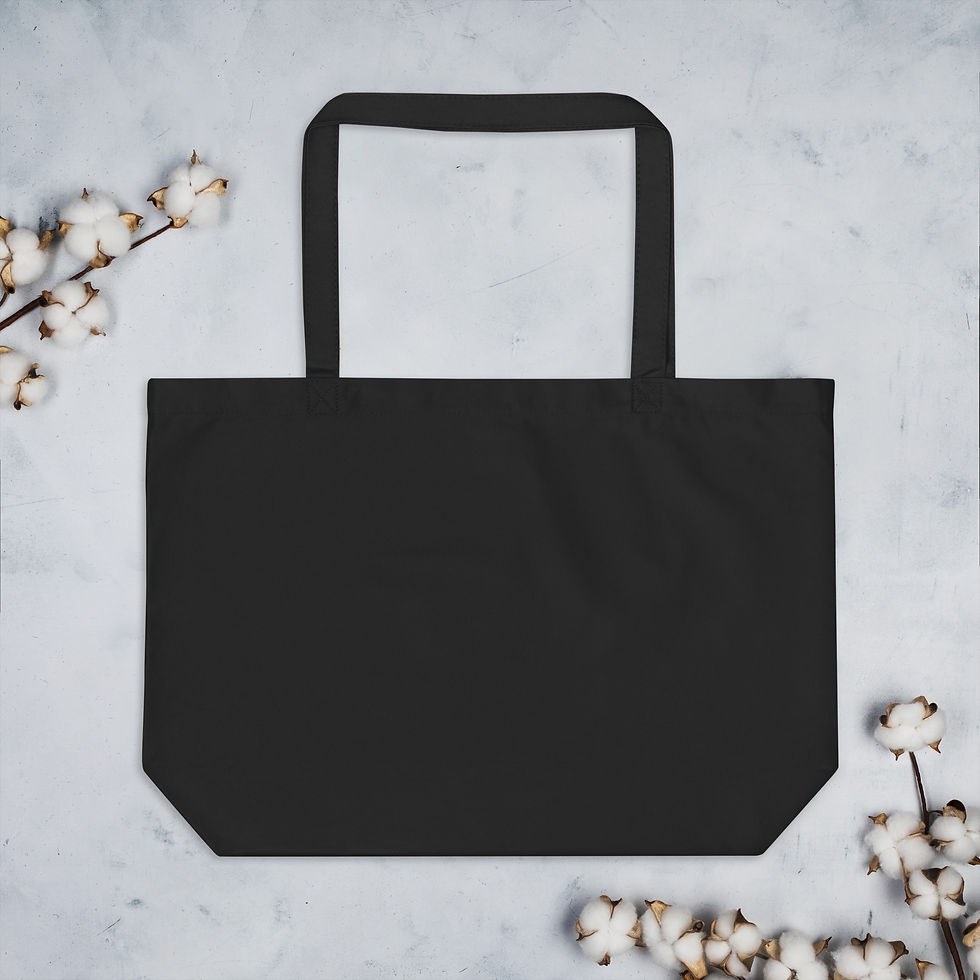 Thumbnail: Juneteenth 2026  Large organic tote bag