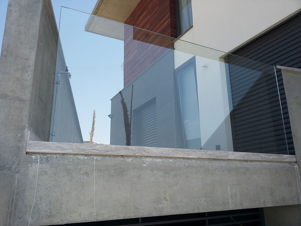 Glass Rail Inside Floor