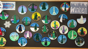 Our Woven Christmas Tree Display 🎄