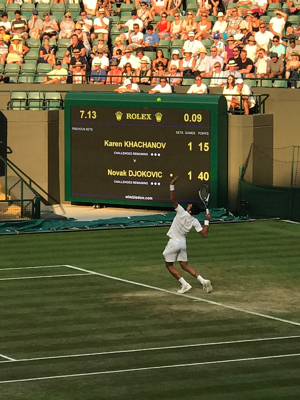 Tennis: Good to watch, not so relevant to mental health.