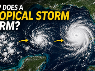 How does a tropical storm form? This Gulf system is the perfect example.