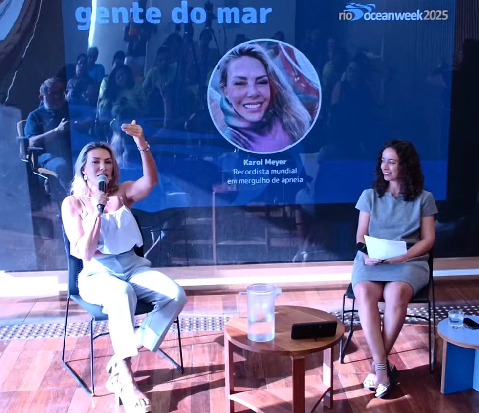 Gente do Mar — Karol Meyer 🌊🧜‍♀️ na Rio Ocean Week