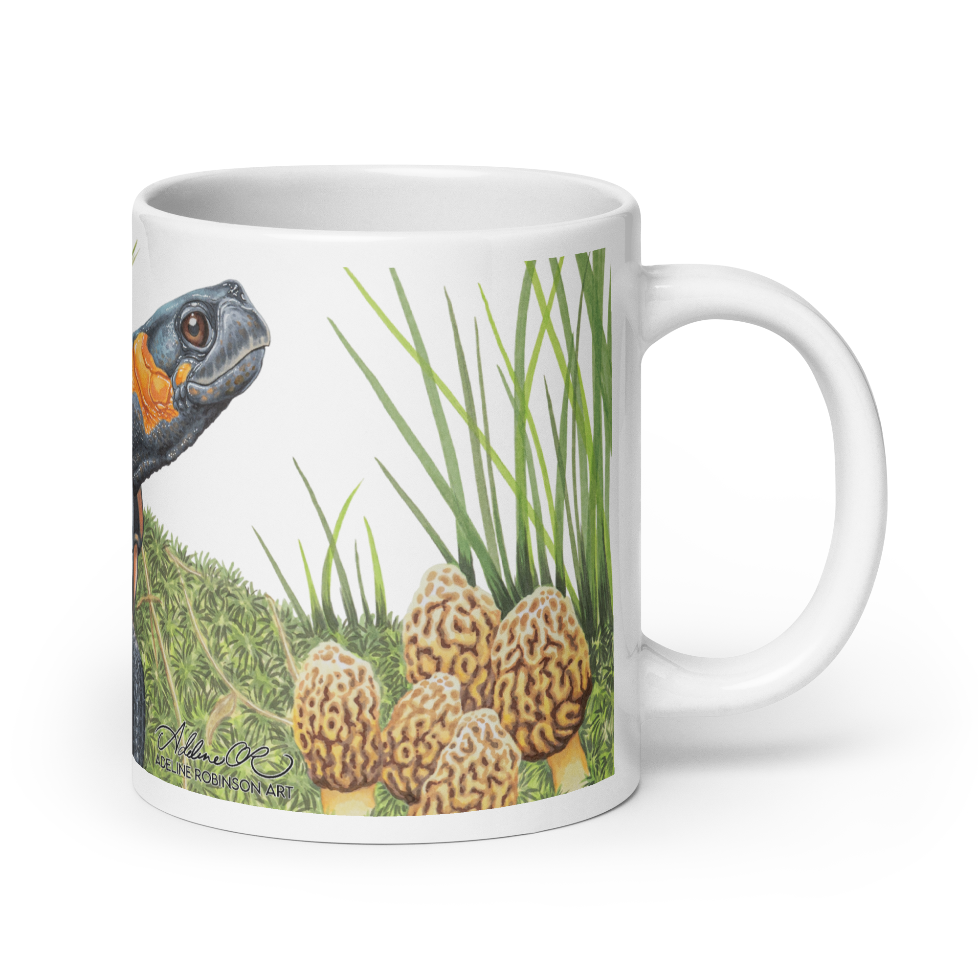 Bog Turtle Glossy Mug