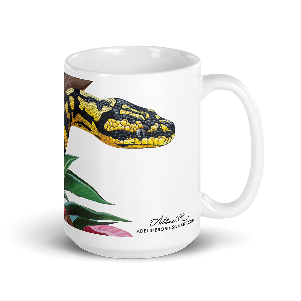 Thumbnail: Jungle Carpet Python Glossy Mug
