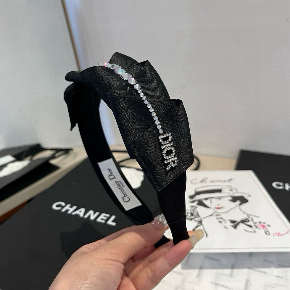 Thumbnail: Black Rhinestone Headband