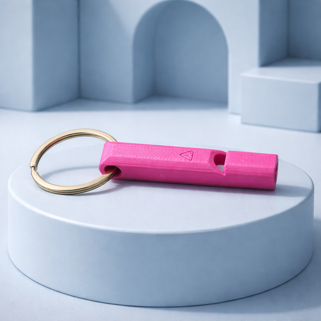 Schlüsselanhänger Signalpfeife