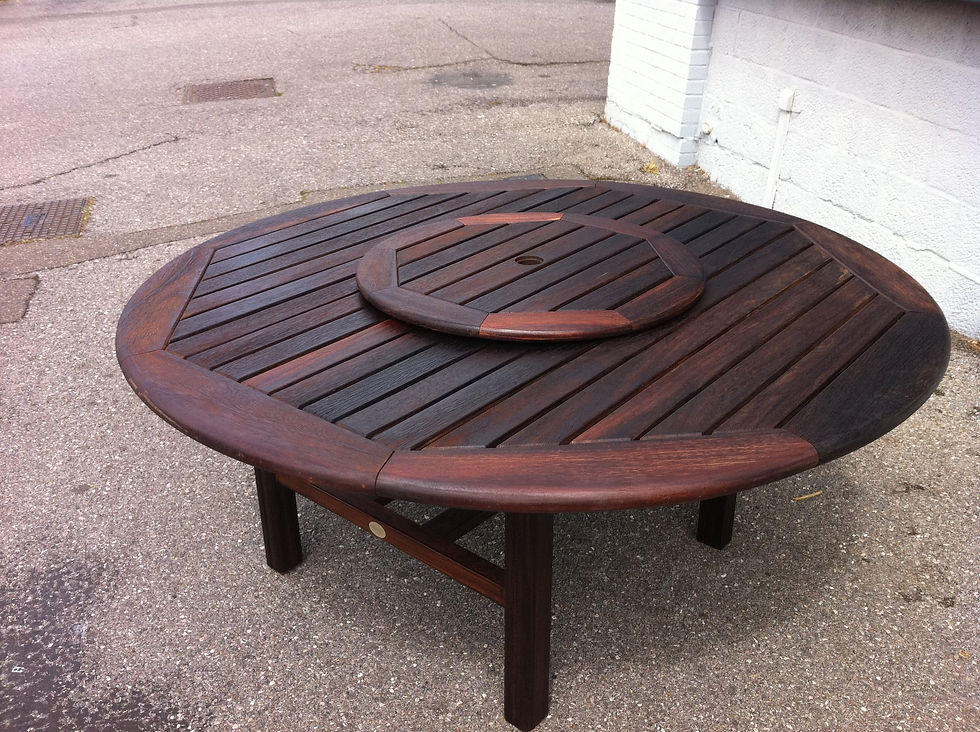 Garden table - After