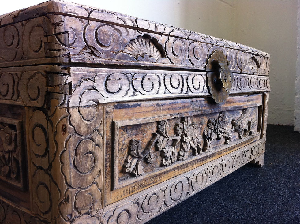Decorative trunk - After