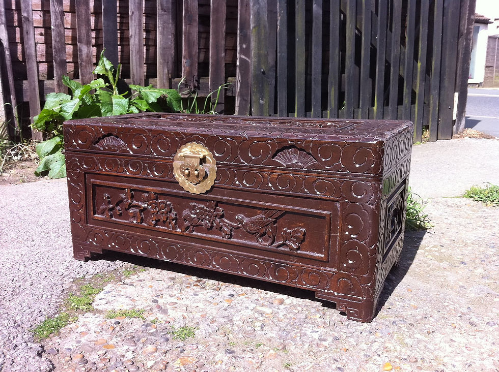 Decorative trunk - Before