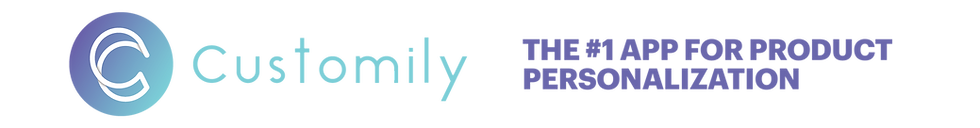 Customily blog footer