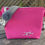 Thumbnail: Calypso Hot Pink imported vegan leather" Lizard & Bermuda map"