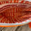 Thumbnail: Sol Orange & silver ACEGIRL &amp; Bermuda map vegan leather clutch w