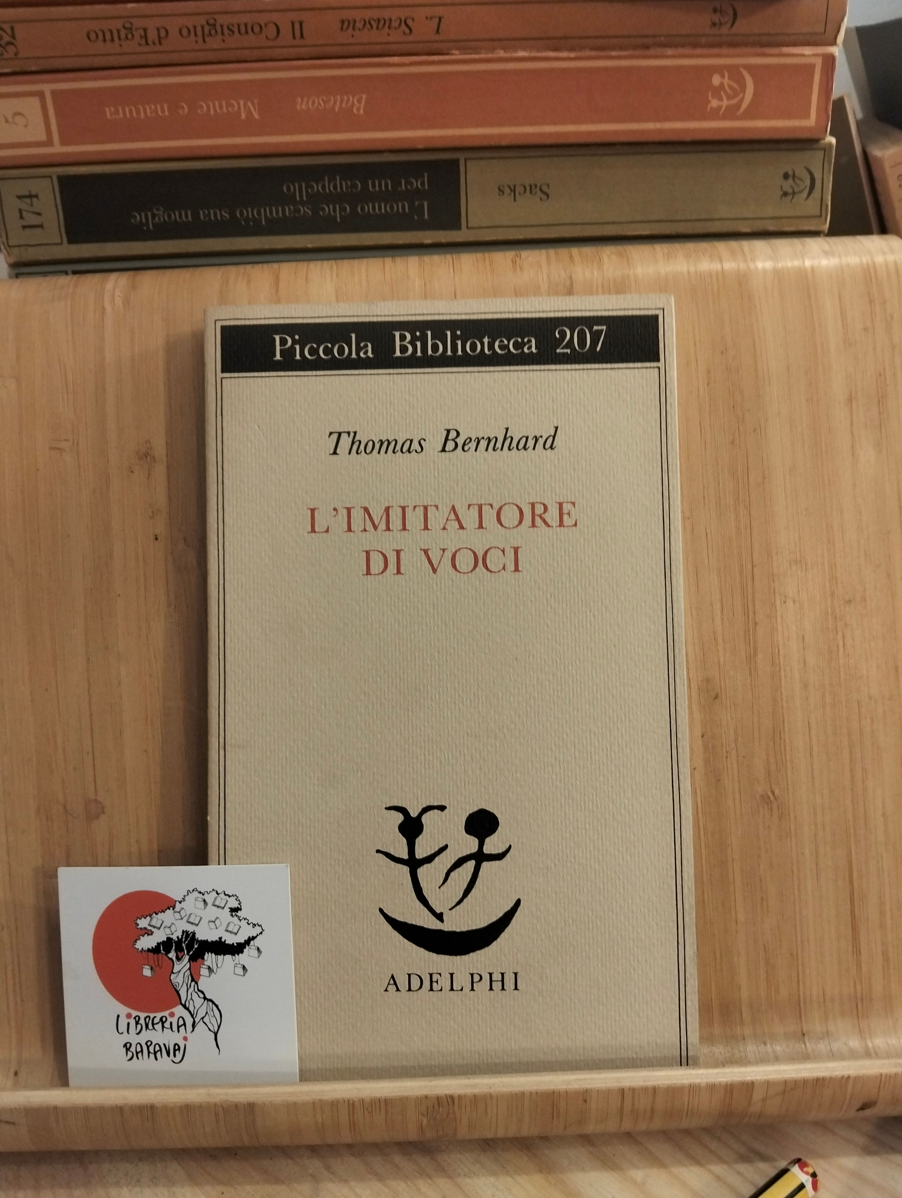 Thomas Bernhard, L'imitatore di voci, Adelphi 1987