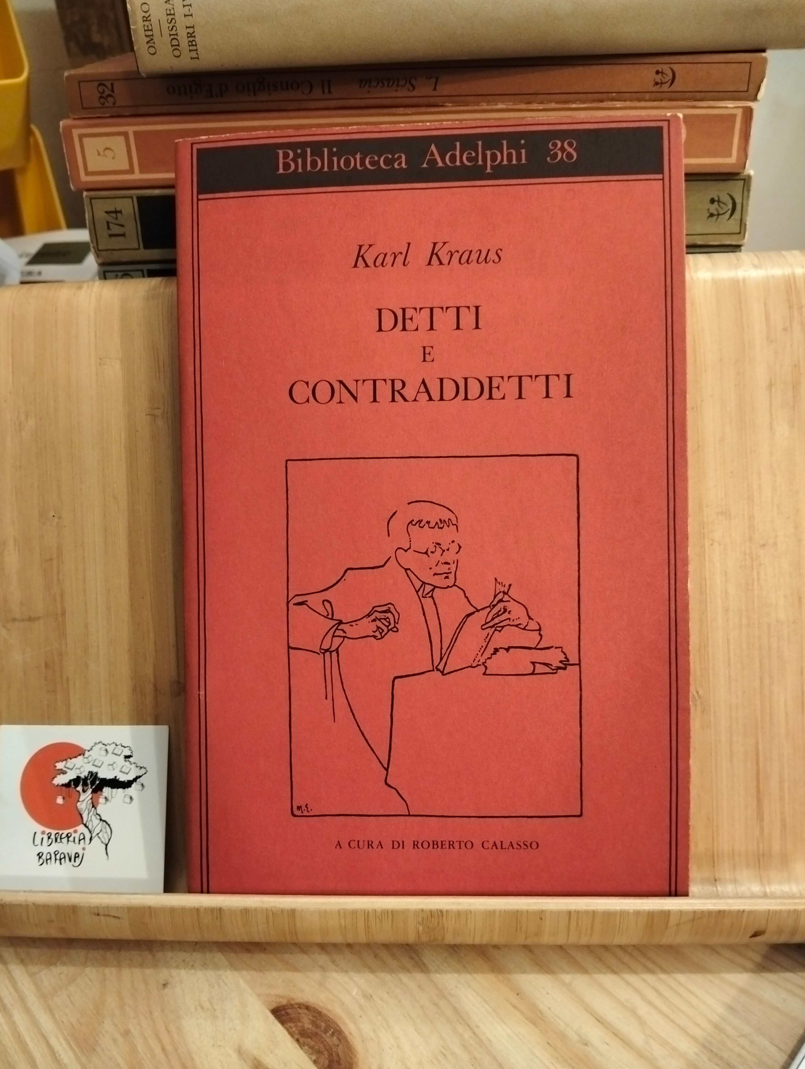 Karl Krauss, Detti e contraddetti, Adelphi 1978