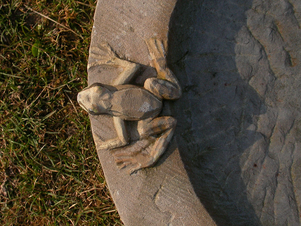 Vogelbad Schweizer Kunsthandwerk