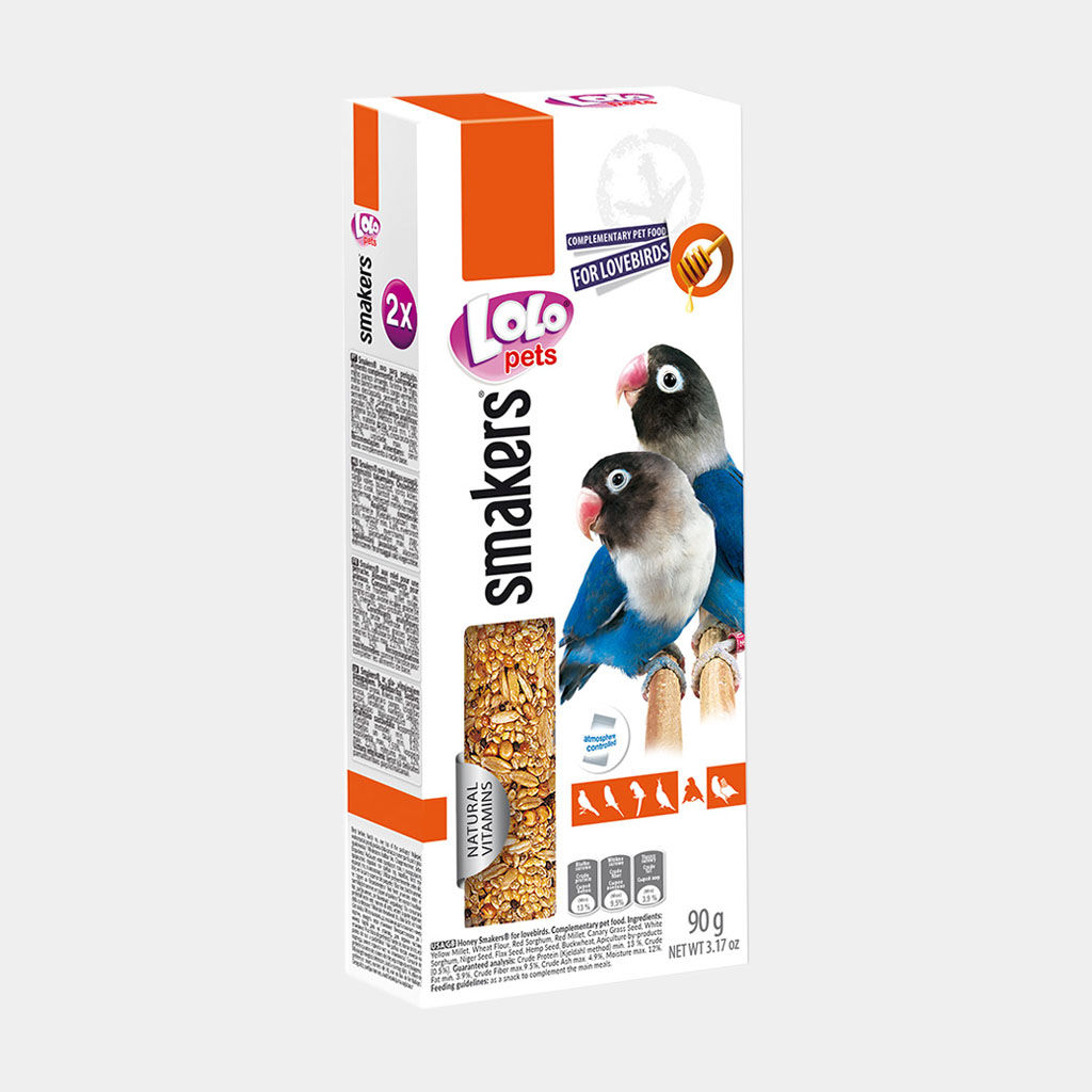 Smakers for lovebirds, honey, 2 pcs./90 g
