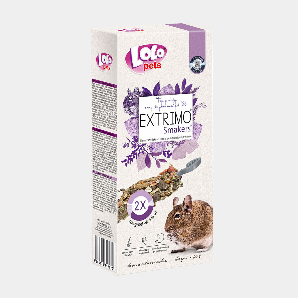 Smakers Extrimo for degu, 2 pcs./100 g