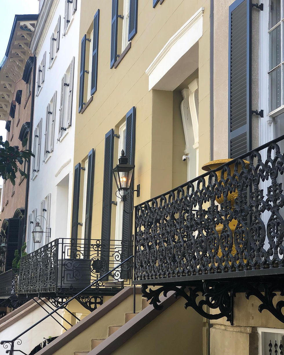 Savannah, GA historic district homes