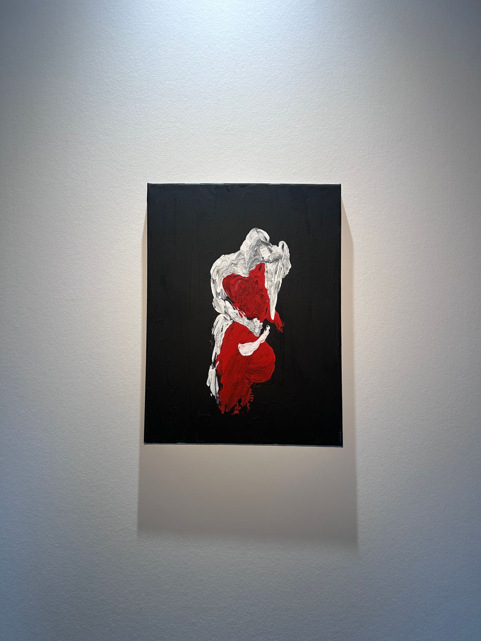 L’amour véritable va au-delà de l’apparence physique. Il réside dans une connexion intérieure profonde, fondée sur la complicité, la compréhension et l’acceptation mutuelle. Les normes sociales imposent souvent des critères superficiels, mais l’amour authentique se nourrit des émotions, des valeurs partagées et de la capacité à s’accepter pleinement. Ce lien sincère, qui dépasse les imperfections extérieures, est ce qui permet à l’amour de durer et de se renforcer avec le temps, indépendamment de l’apparence.
30x40 acrylique