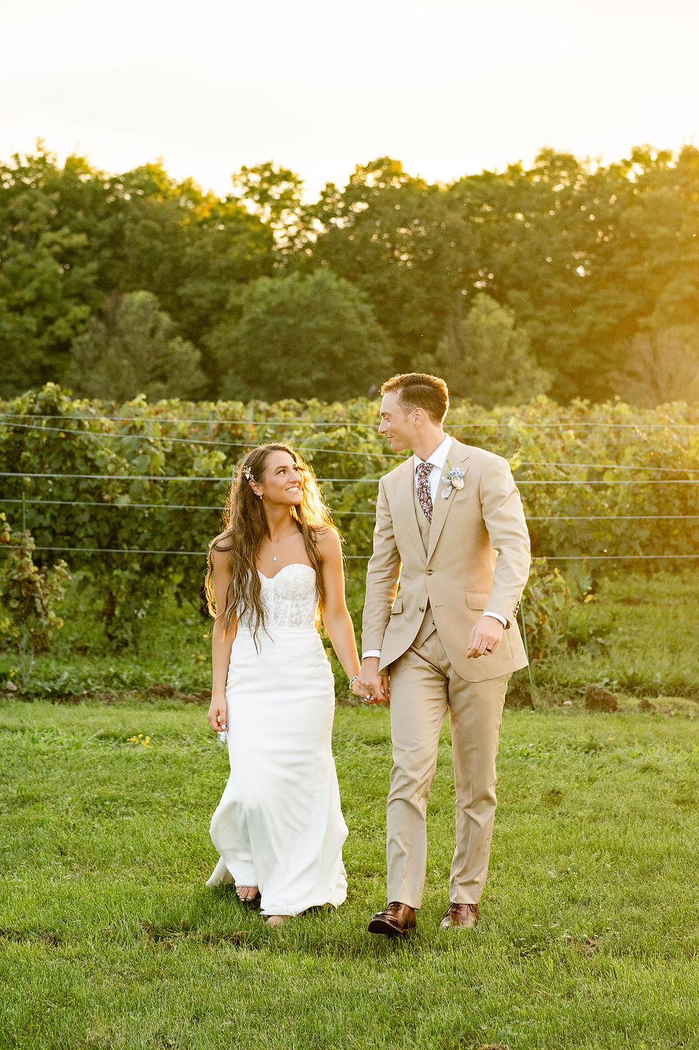 Julia and Dan met in college at the University of Buffalo.