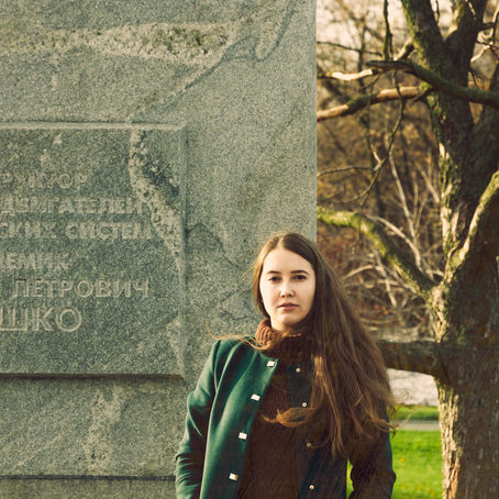 A photo shoot in VDNKh