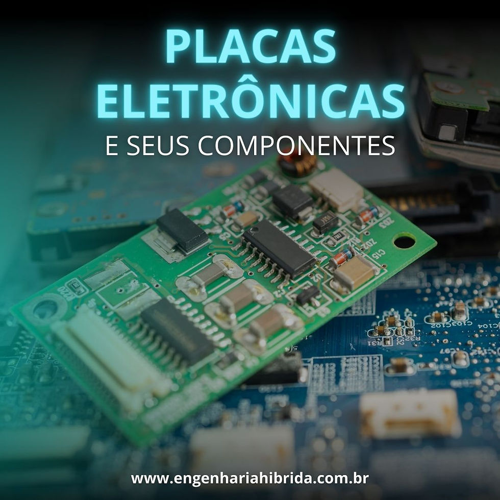 Placas Eletrônicas (PCBs) e seus Componentes