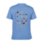 Thumbnail: Carolina Blue Moonboard training board climbing bouldering t-shirt