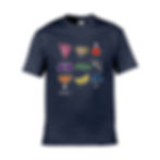 Thumbnail: Navy climbing bouldering t-shirt fun and colourful