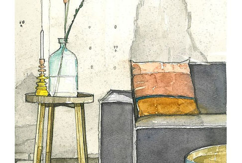 Watercolor Interior illustration_Living Room_Budapest.jpg