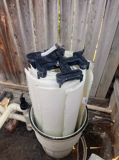 High pressure on pool filter gauge fix