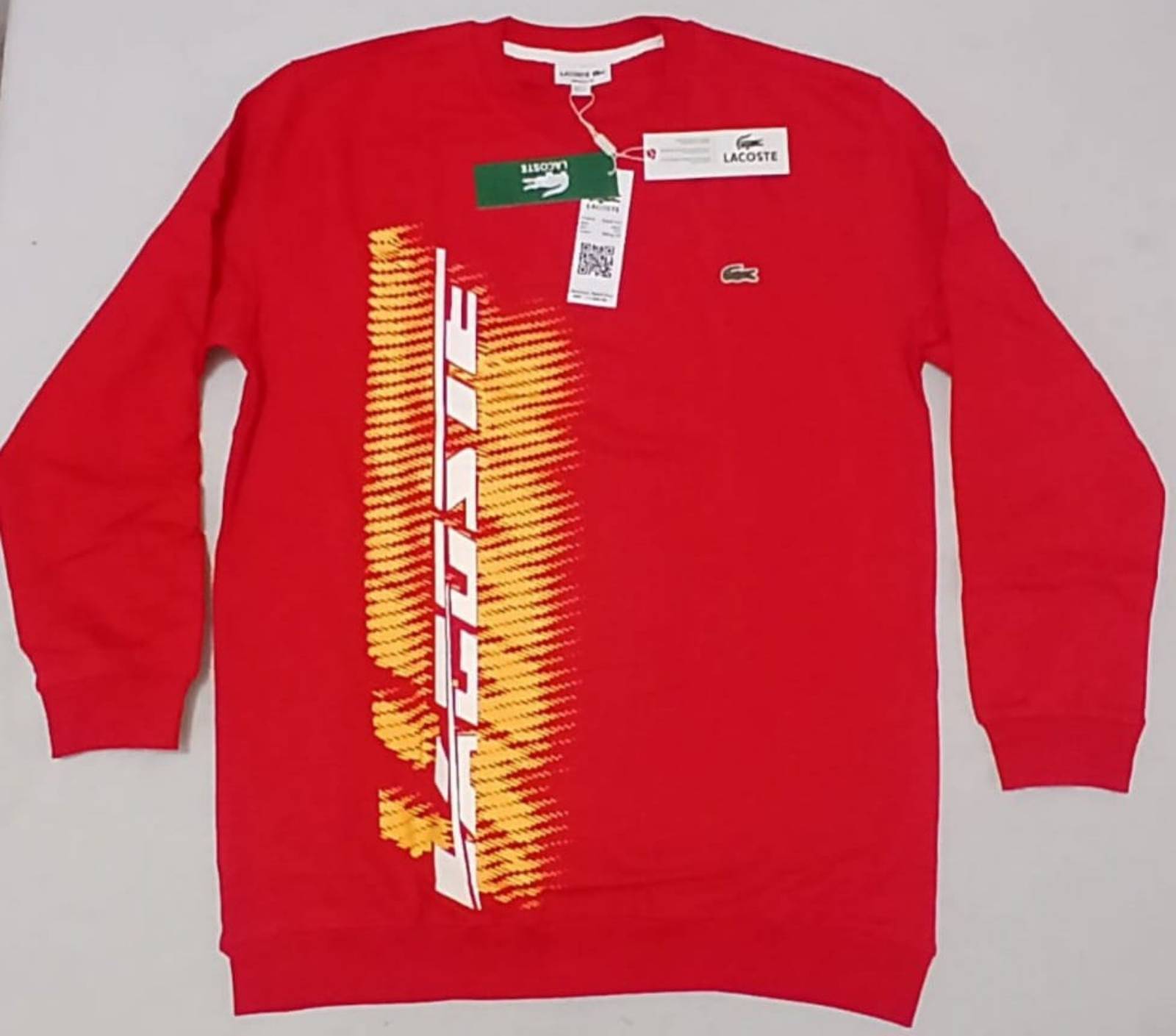 Sweatshirt Lacoste Rouge