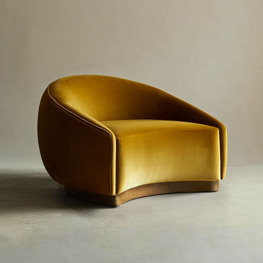 fauteuil Moon - armchair jasmine boutant collectible design paris french designer