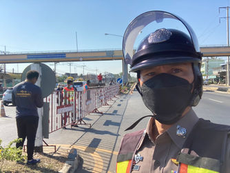 เปิดศูนย์อำนวยการป้องกันและลดอุบัติเหตุทางถนนปี 2566