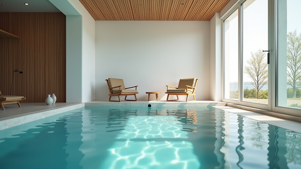 Vue en plongée d’une salle de consultation chaleureuse et accueillante