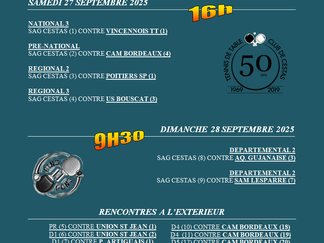 A venir - Championnat par équipes J2