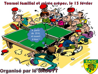 VENDREDI 13 FÉVRIER - TOURNOI CRÊPES