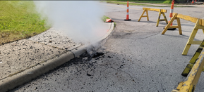 steam pipe has broken Youngstown Ohio