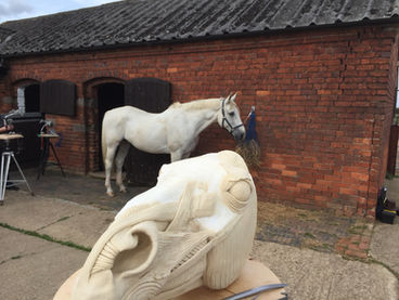 Learning Anatomy through sculpture workshop Gillian Higgins Horses Inside Out