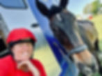 Toby, horsebox, eventing
