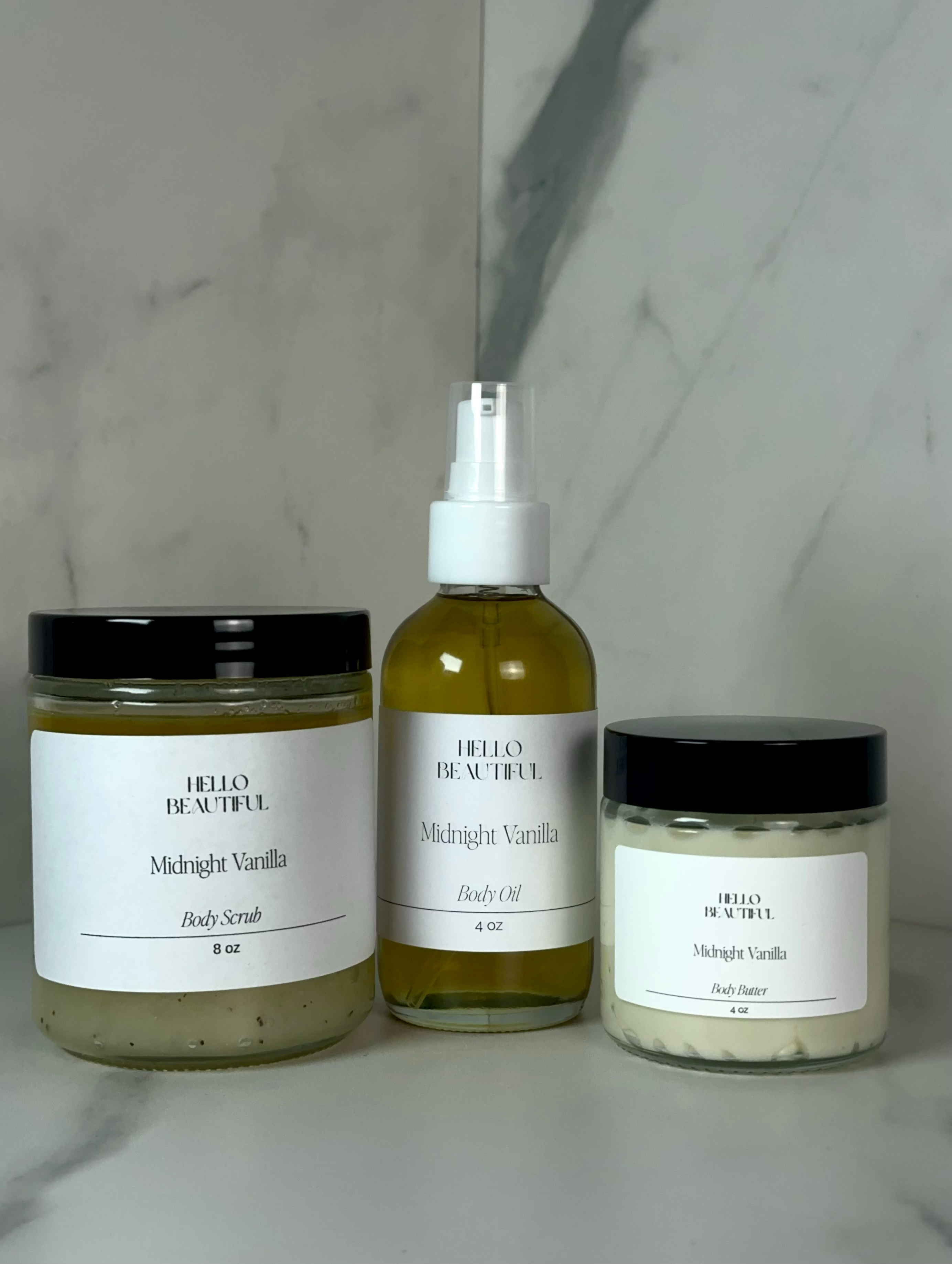 MIDNIGHT VANILLA HOLIDAY GLOW SET