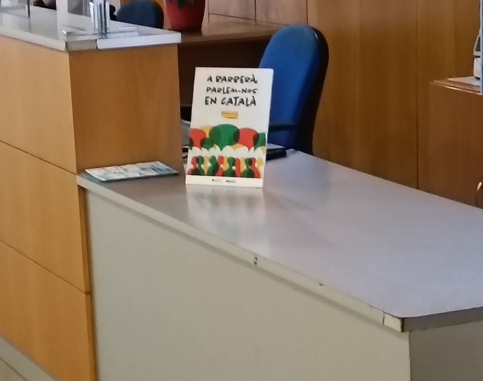 Nueva campaña de PSC-ERC contra el español en Barbará