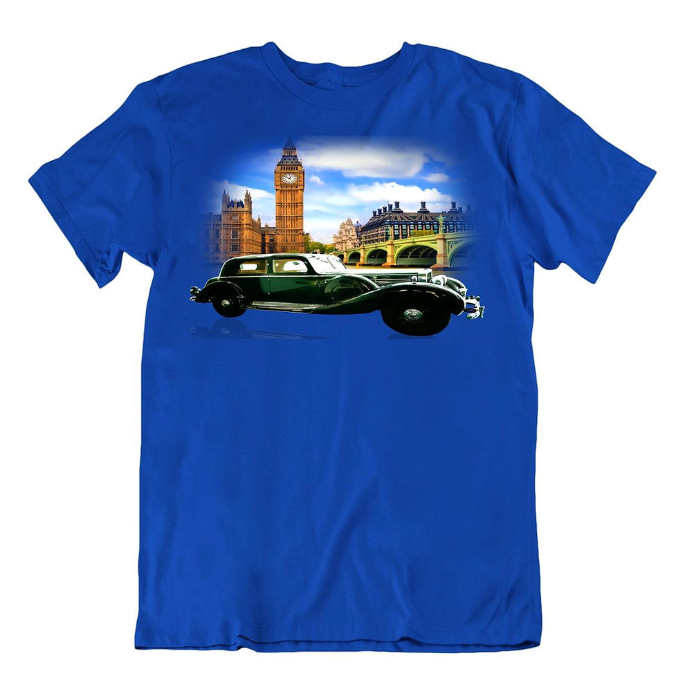 תמונה ממוזערת: הקלאסית הבריטית לחובבי ההגה והאספנות חולצת מתנה מושלמת