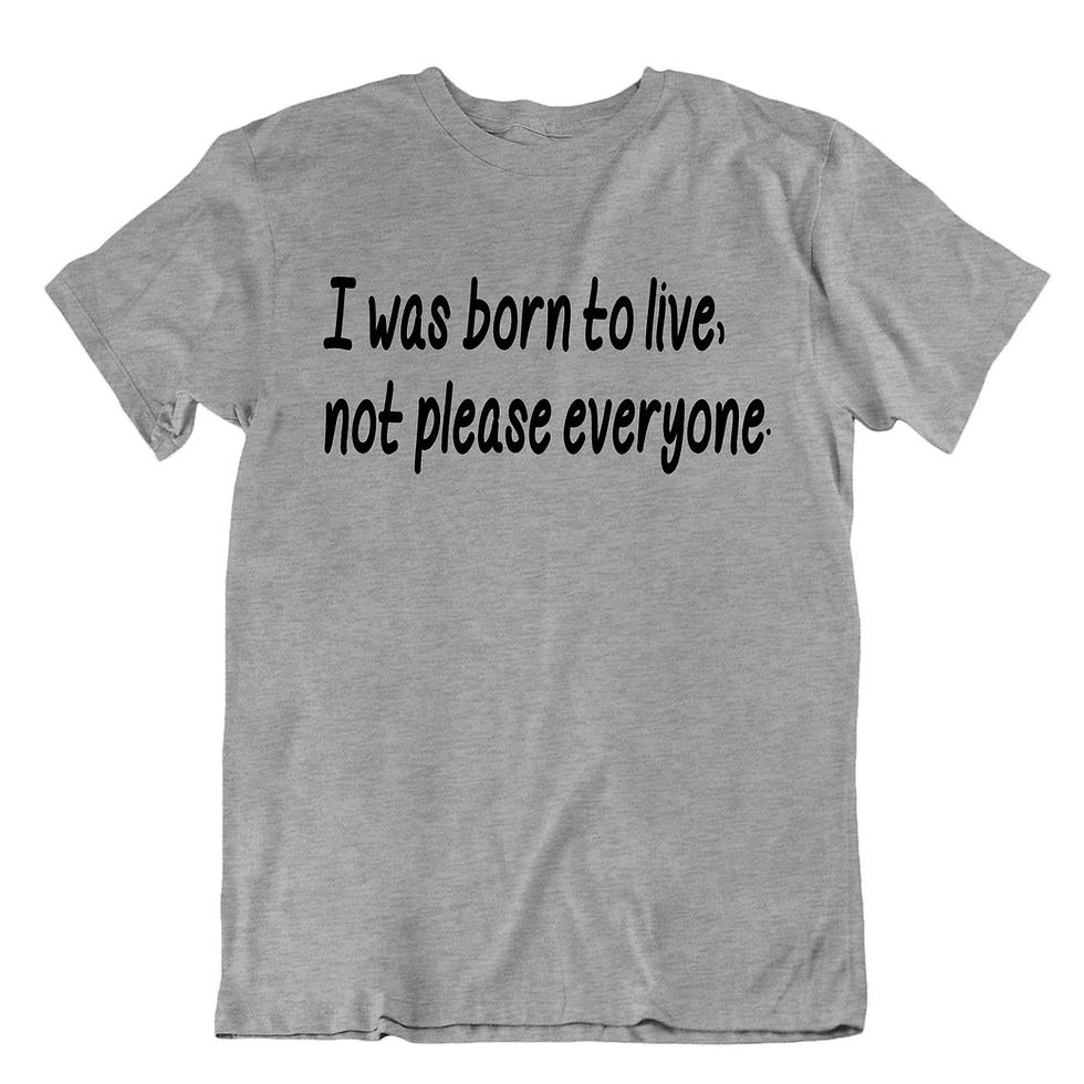 תמונה ממוזערת: נולדתי לחיות ולא לרצות את כולם - חולצת מתנה מקורית ומגניבה